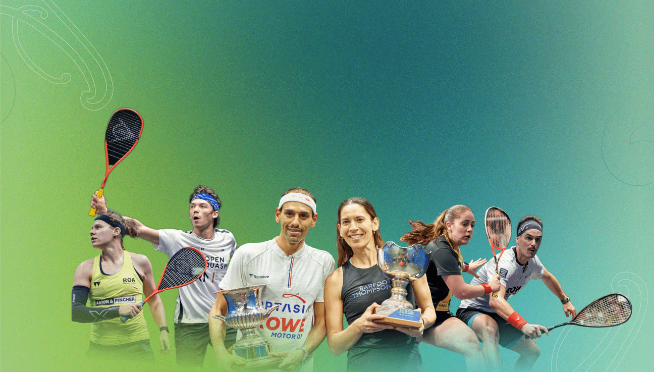 Proud sponsor of the NZ Squash Open 2025