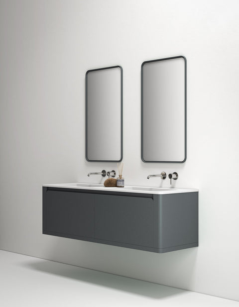 Perouse 1500 Charcoal Vanity