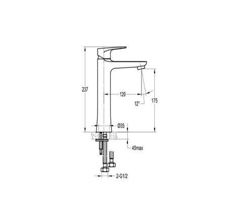 Loft Tall Basin Mixer