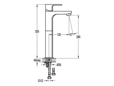 Smart Tall Basin Mixer